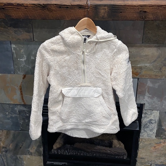 222 The North Face Girls Fleece Hoodie 